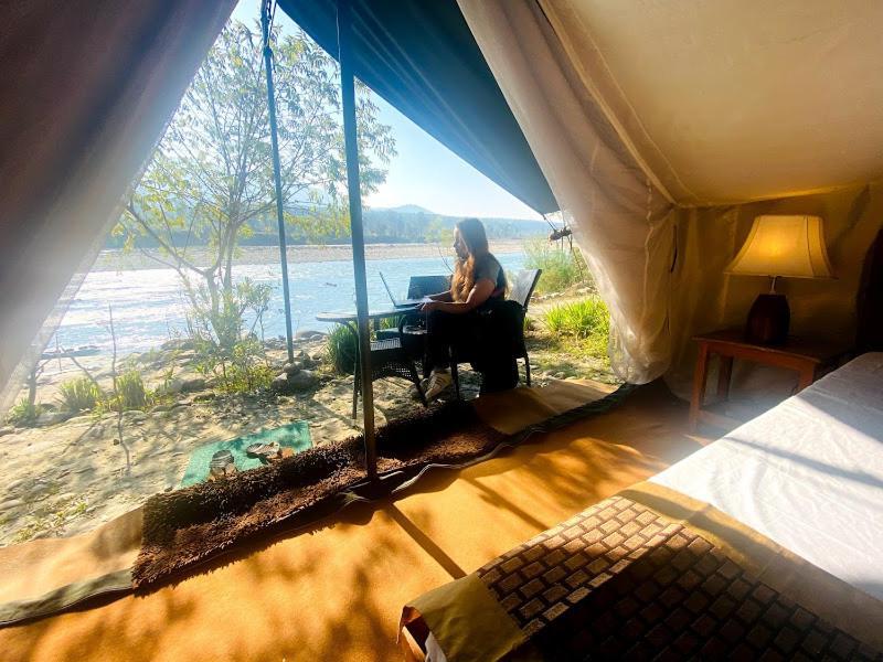 Lushy Days Boom Camp Hotel Tanakpur Ngoại thất bức ảnh